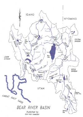 Bear River Basin Map