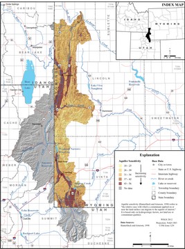 Bear River Groundwater Map