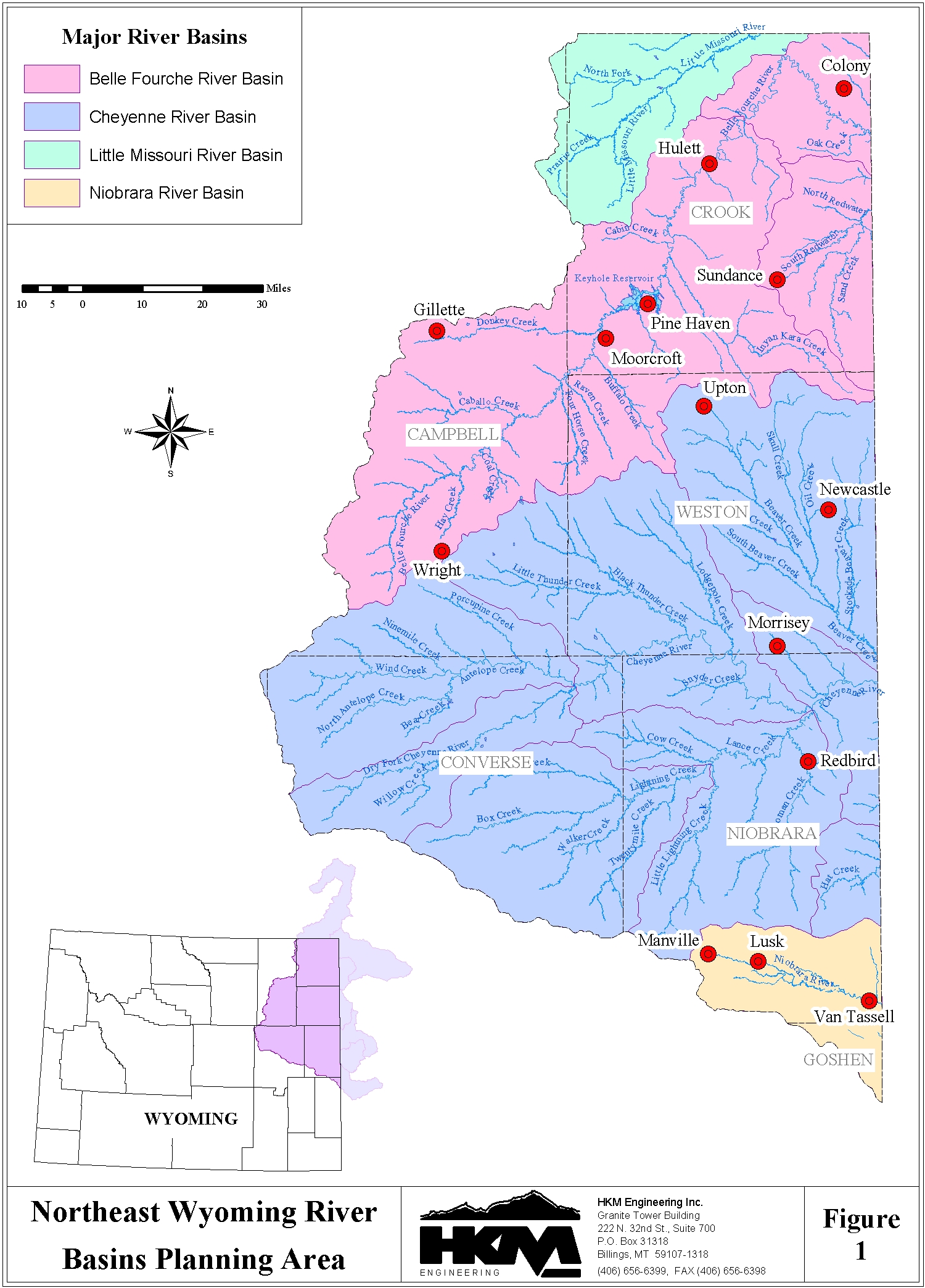 Northeast Wyoming River Basins Planning Area