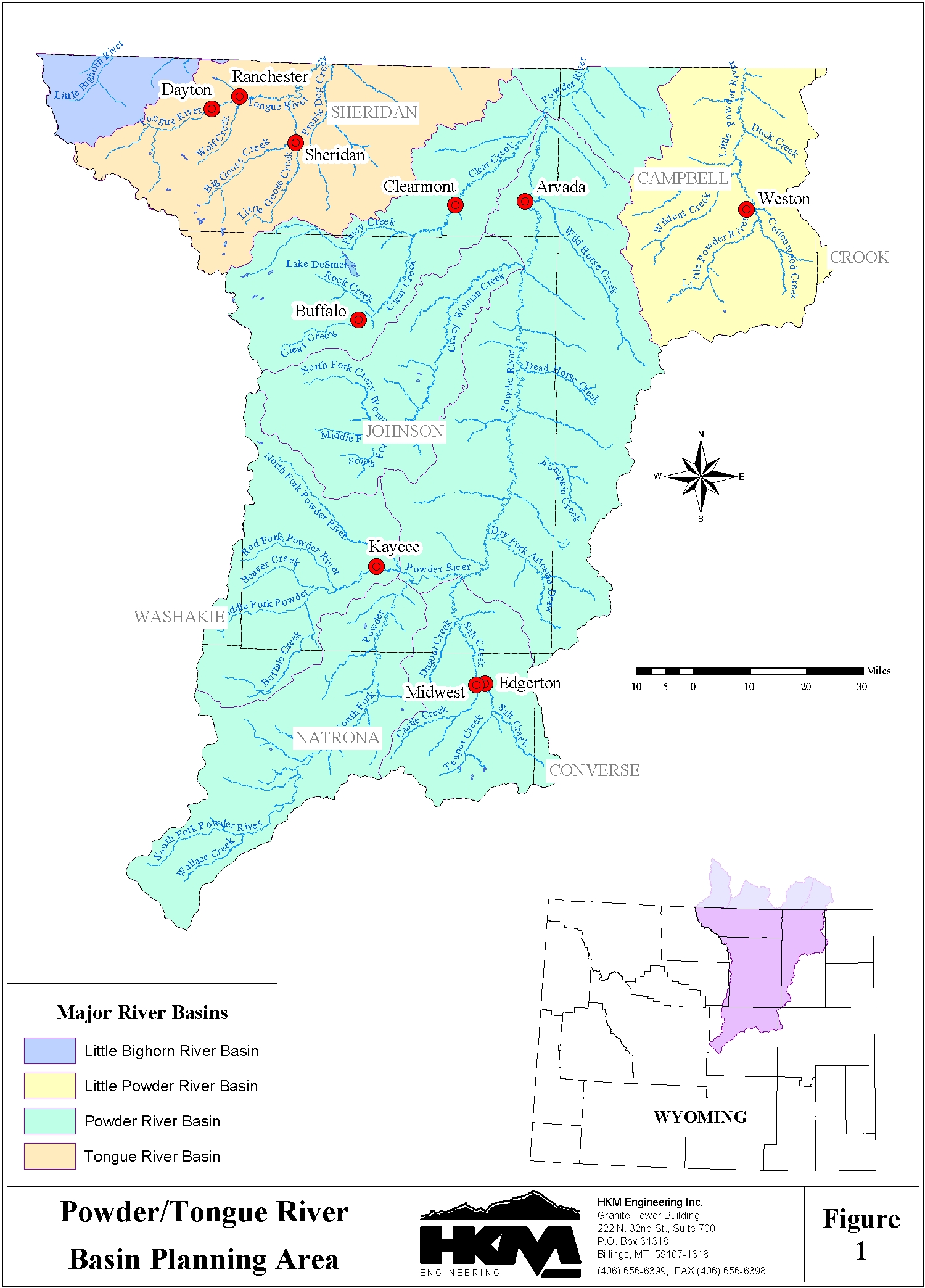Powder/Tongue River Basin Planning Area