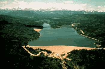 dam lyman wyoming meeks cabin reservoir state project