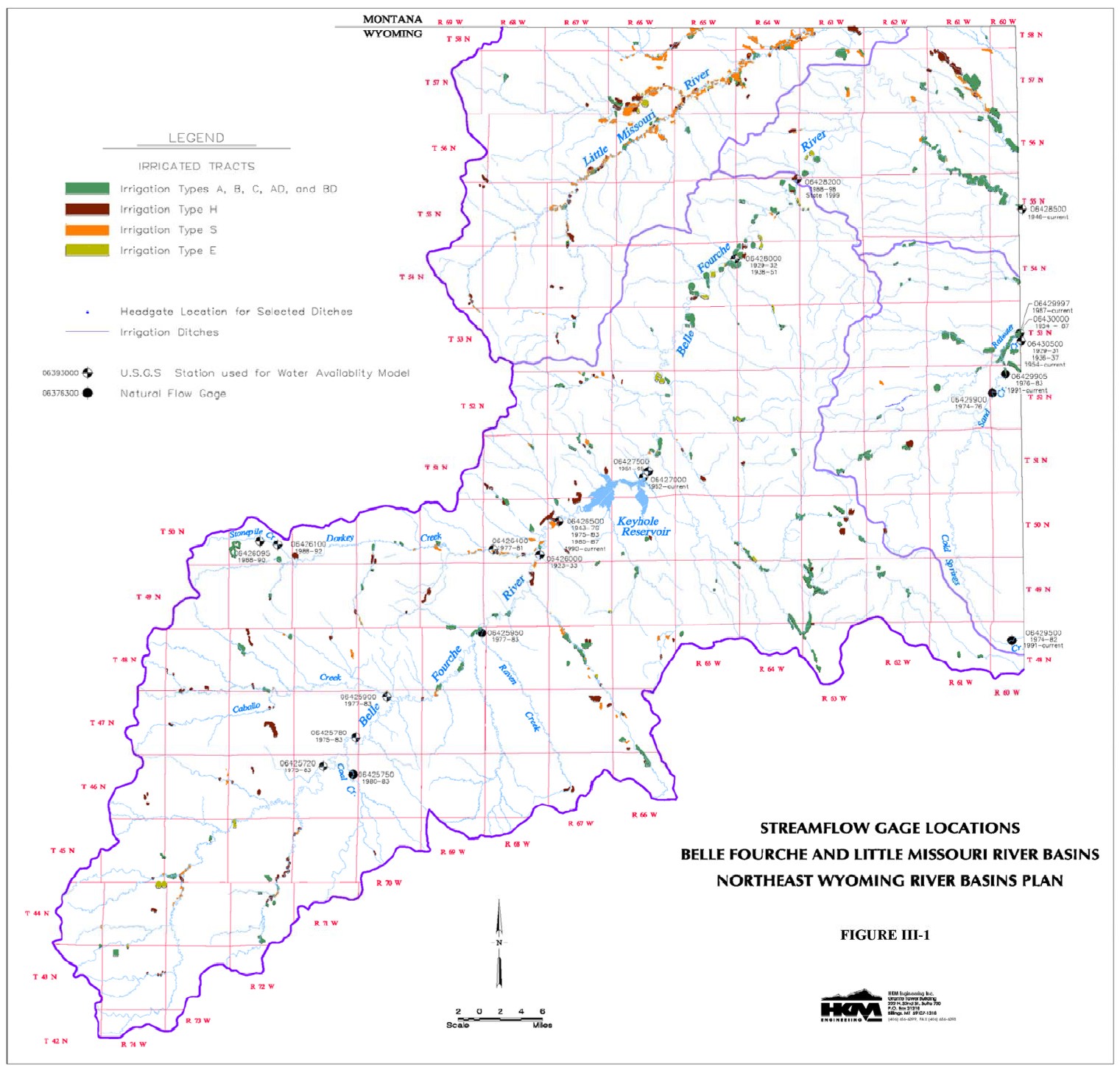 Stream flow discharge (cfs) is estimated by multiplying the water's