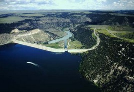 Platte River Dam Image
